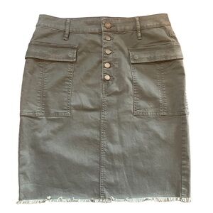 Ana Green Denim Pencil Jean Skirt Size 4 (27)